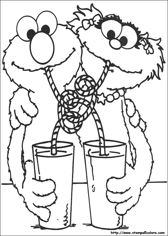 Disegni Sesame Street